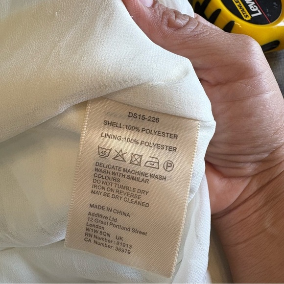 Darling Whimsy Trapeze Dress Beaded Whimsy Fairycore fairy Dainty Cream Sheer - Picture 11 of 12